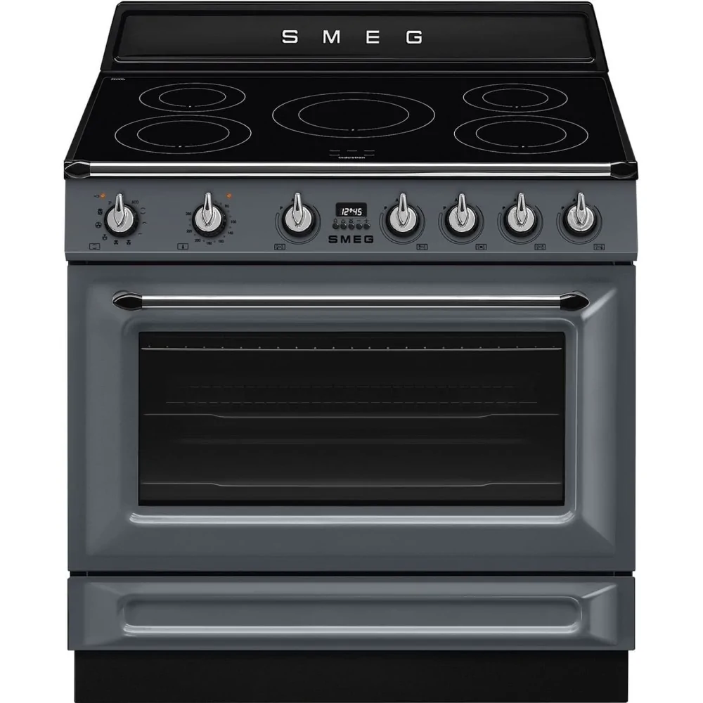 SMEG KITCHEN TR90IPGR Victoria 90x60 cm Induction Slate Gray