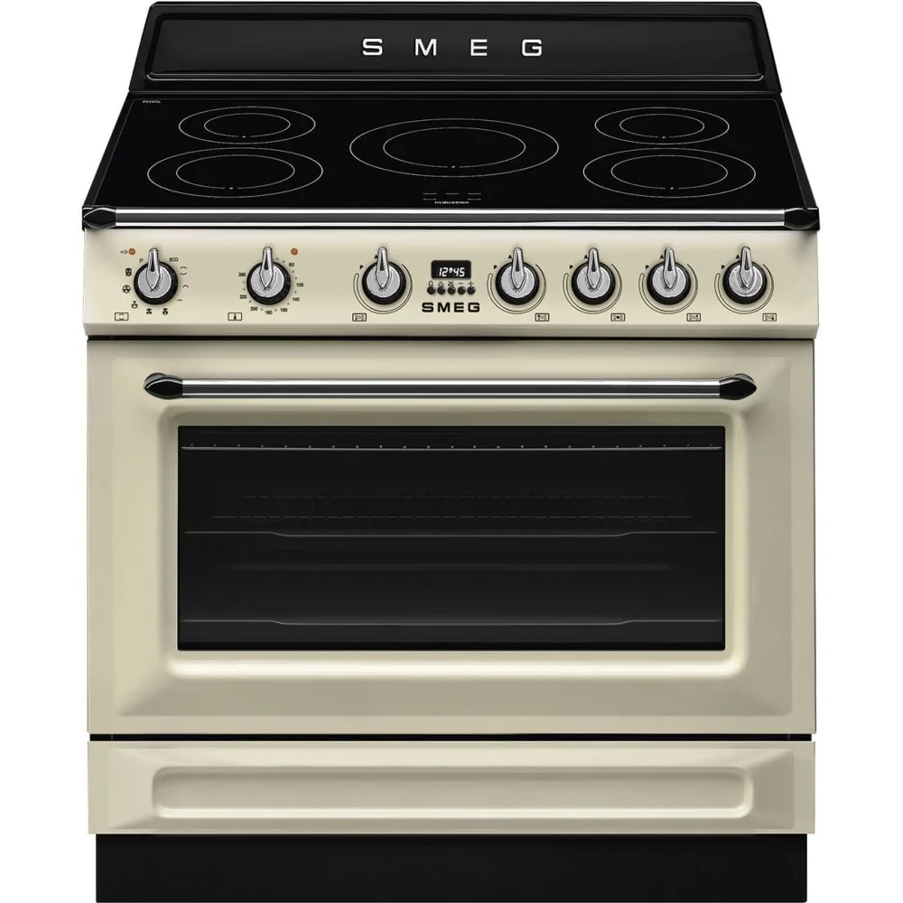 SMEG COCINA TR90IPP VICTORIA 90x60 cm crema Inducción +