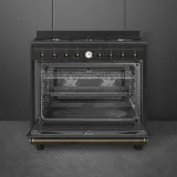 SMEG CO90GMAN2 колониальная кухня 90 см антрацита газа класс A