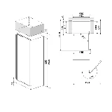 SMEG SCV115G葡萄酒葡萄酒2区197年INOX瓶