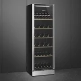 Bodega de vino SMEG SCV115GS Pose gratis 197 Botellas de izquierda
