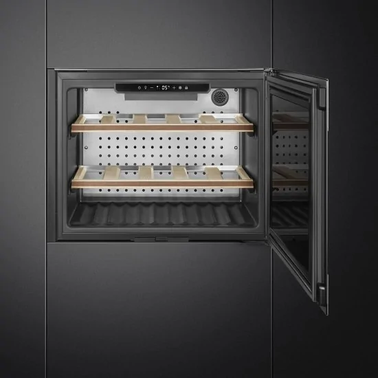 SMEG CVI320XE Cellar Celler Vins Encastré 45cm 20 Bouteilles en acier inoxydable
