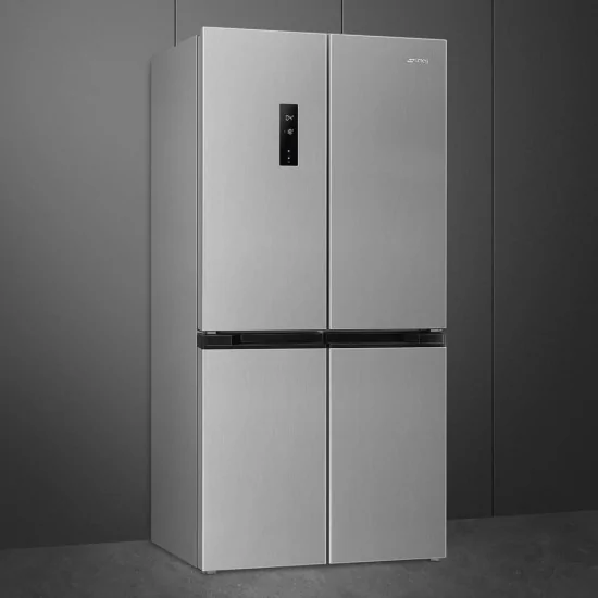 SMEG FQI48XE冰箱4不锈钢门看起来80cm没有霜e