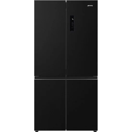 SMEG Réfrigérateur FQI60KD 4 Acier inoxydable noir 91cm Pas de gel et