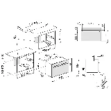 SFR9302TX SFG 90cm Four Classic ThermoVentille Acier inoxydable