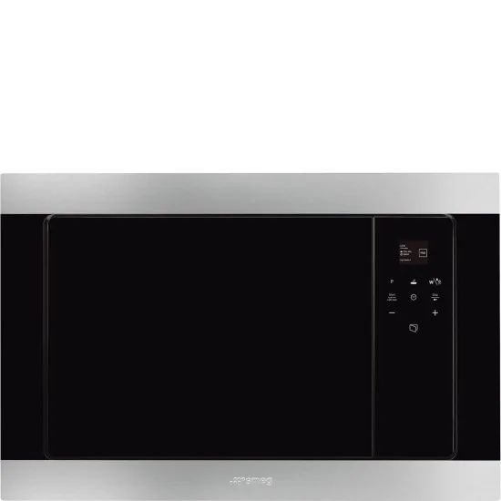 SMEG FMI320x2 Классическая встроенная микроволновая печь с грилем из нержавеющей стали