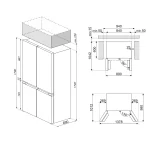 SMEG FQI48XD经典内置内置不锈钢