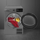 Smeg WNG24SLAA10 Lave-linge Cours de vapeur gris de pierre de 10kg