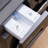 SMEG WNG24slaA10 Waschmaschine 10kg Steingraue Dampfklasse