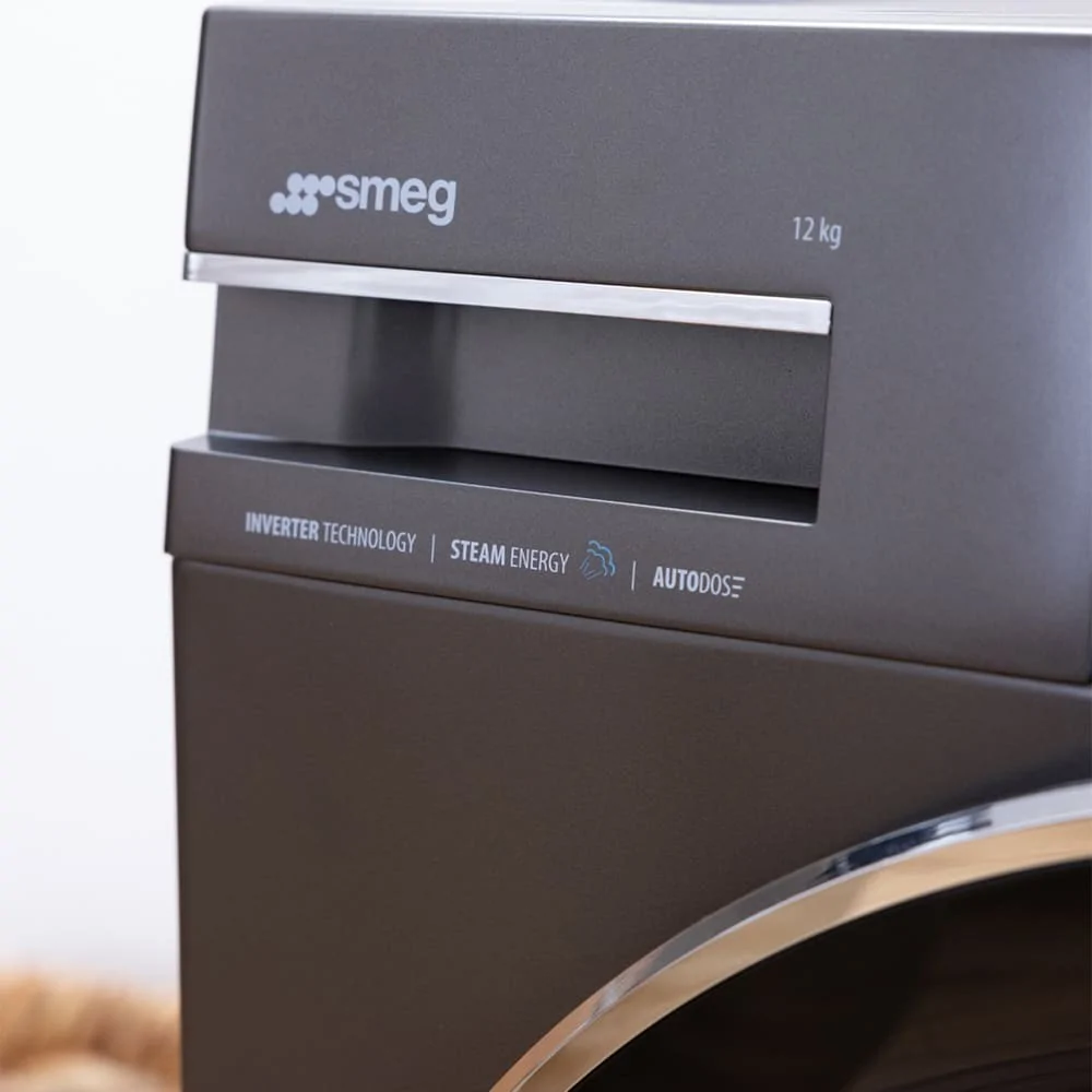 SMEG WNG24SLAA10 Lavadora 10kg Stone Grey Steam Clase