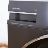 SMEG WNG24slaA10 Waschmaschine 10kg Steingraue Dampfklasse
