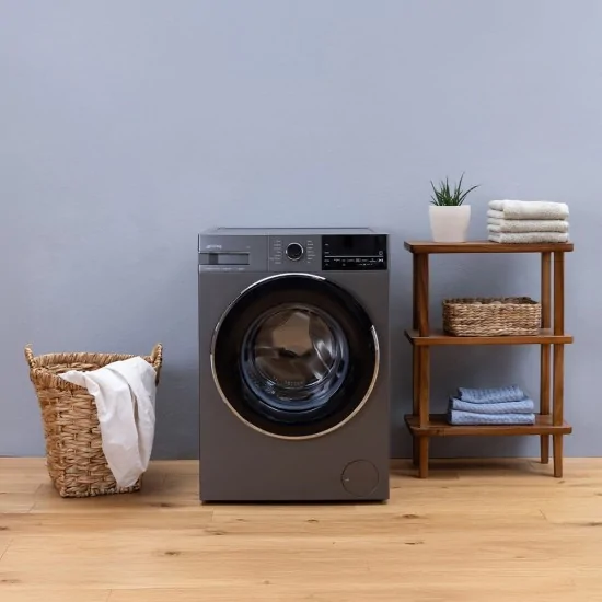 SMEG WNG24SLAA10 Lavadora 10kg Stone Grey Steam Clase