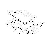SMEG SPR864BGH PLAN DE GAS 60 CM BLANCO ORO COLONIAL