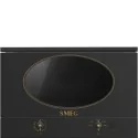 Microwave SMEG MP822NAO Anthracite colonial brass 22L