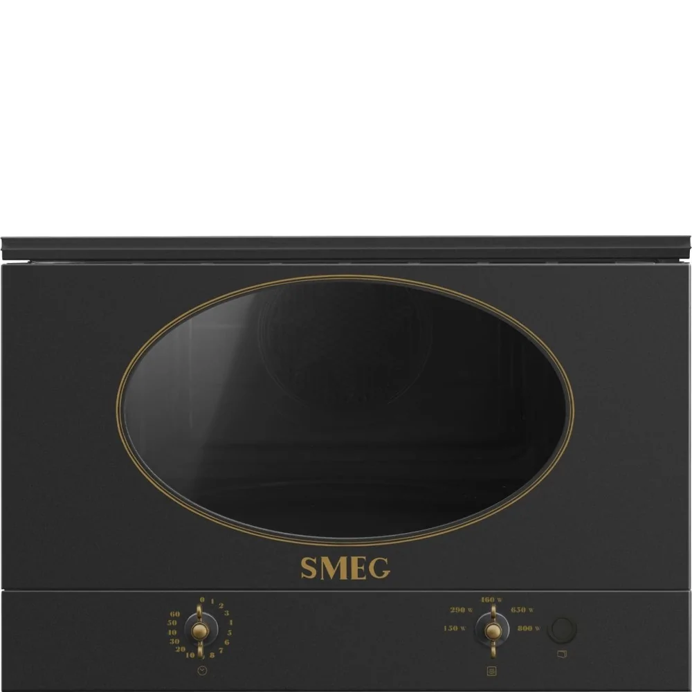 Microonde Smeg MP822NAO Antracite Ottone Coloniale 22L