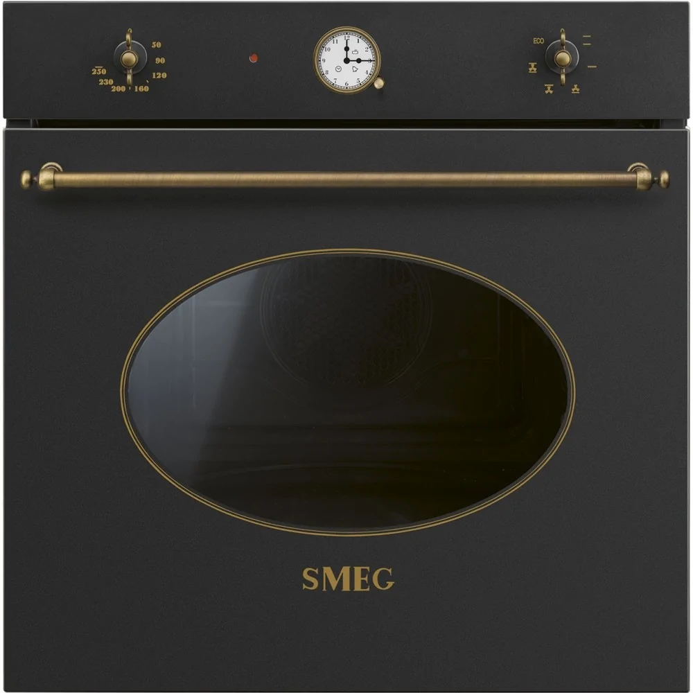Вентилируемая печь SMEG SF68C1AO Colonial - антрацит