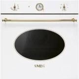 Forno Ventilato Smeg SF68C1B Coloniale - Bianco/Ottone