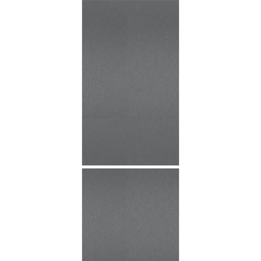 Paneles de acero inoxidable cepillado oscuro Gaggenau RVA428720 sin mango