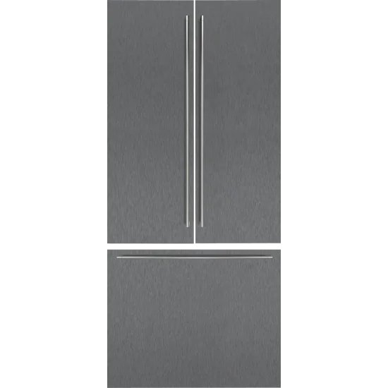 Gaggenau RVA 421 922: Темные панели из нержавеющей стали с ручкой RVY 497