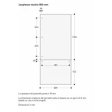 Gaggenau RVB 497 190 | Vario холодильник 90см темная нержавеющая сталь