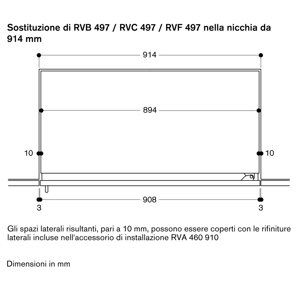 Gaggenau RVB 497 190 | Vario Réfrigérateur 90cm Scolaire Acier inox