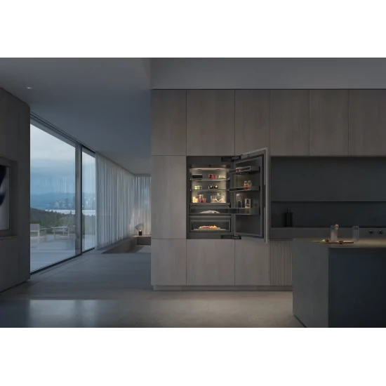 Gaggenau RVB 477 190 | Frigorífico Vario 76cm de acero inoxidable oscuro.