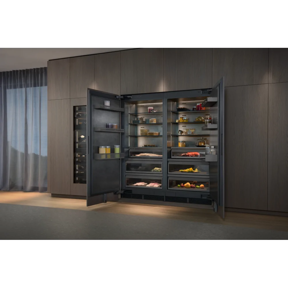 Gaggenau RVC 497 190 | Dunkler Edelstahl 90 cm Gefrierschrank
