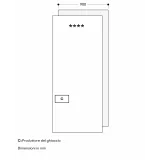 Vario freezer RVF 497 190 Gaggenau NOFROST 90cm Ice Maker