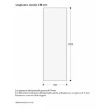 Congelatore Vario RVF 467 190 Gaggenau NoFrost 61cm Ice Maker