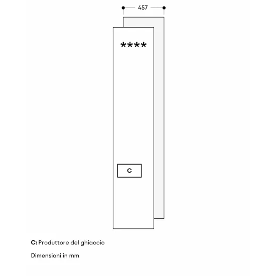 Vario Freezer RVF 417 190 Gaggenau NOFROST 45,7см льдогенератор
