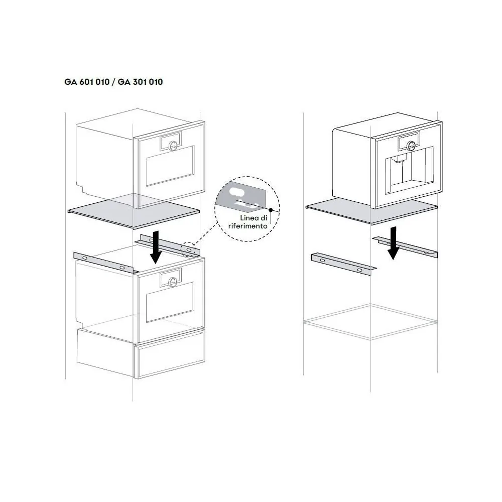 Gaggenau GA 601 010 35厘米可调中间搁板