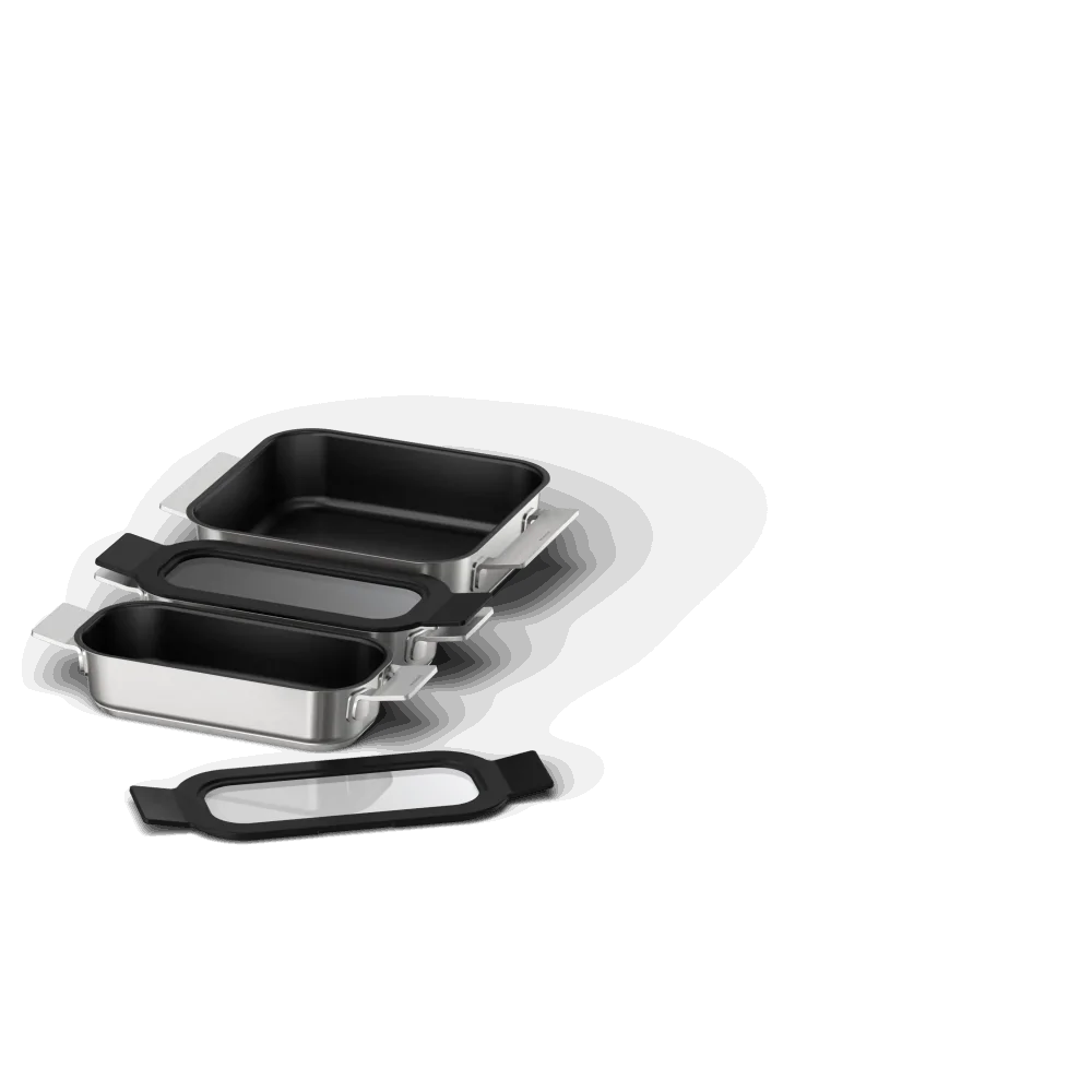 Set di Teglie Flex Gaggenau CA 050 300 - 3 Pezzi Antiaderenti