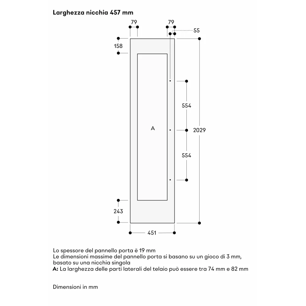 Wine cellar Gaggenau RVW 417 170 series 400 - 68 bottles