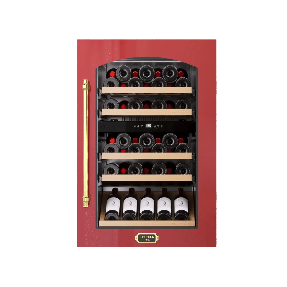 Lofra Zbrr41md / a | Botellas de vinos de Borgoña 41 Botellas de latón