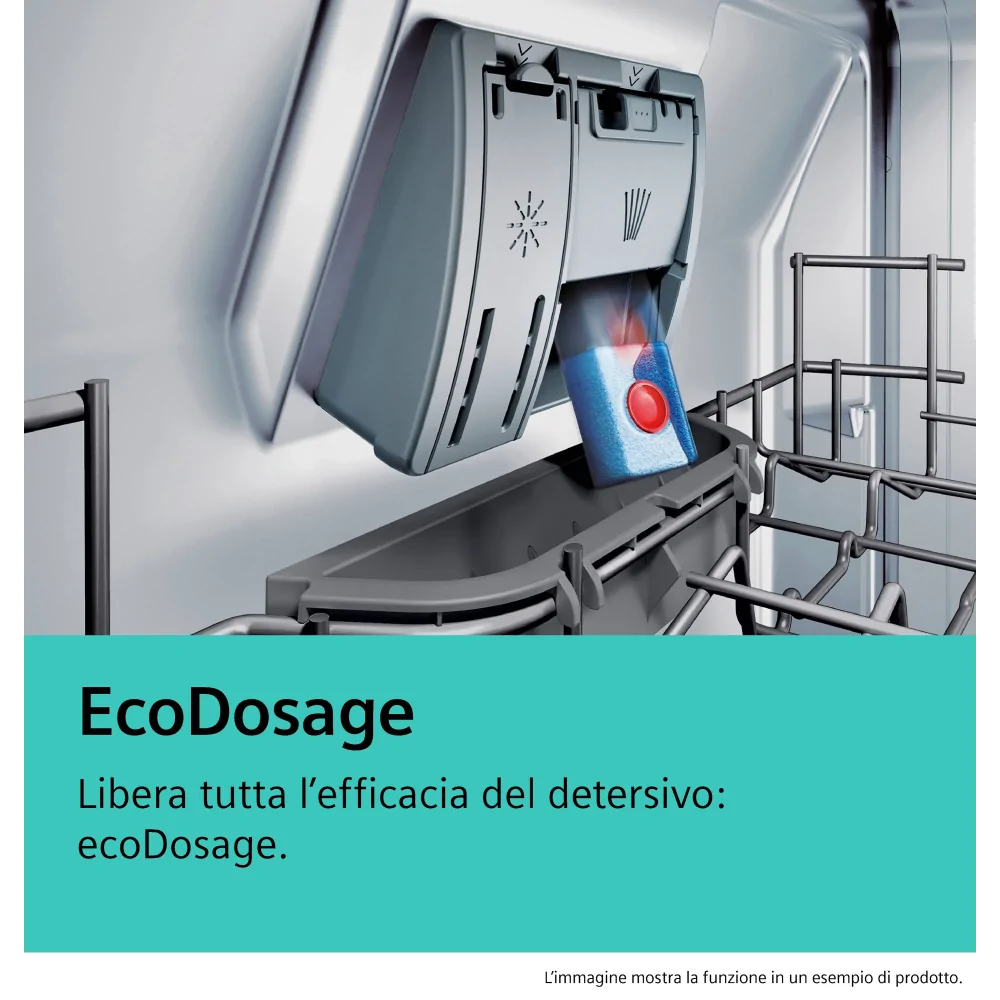 Siemens SN75EX23CE | Lavastoviglie Classe A 14 Coperti glassZone