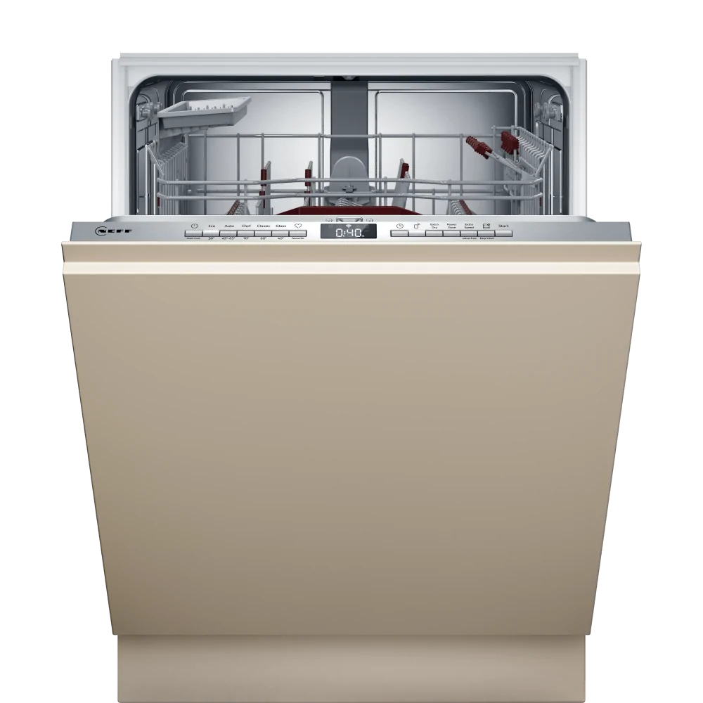 Neff S155ECX15E | Посудомоечная машина 14 Крытый класс Обратный свет