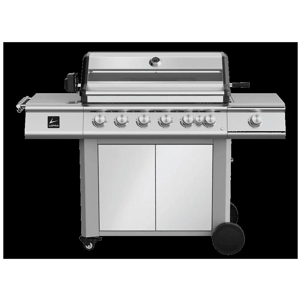 Lofra QPS176B2 / C | Cuisine extérieure 170cm BBQ 6 Bruchuseurs LED