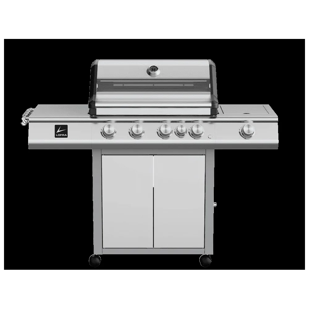Lofra QPS156A1 / C | Outdoor-Küche 150cm Edelstahl BBQ 4 Brenner