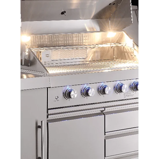 Lofra QPS286C2GL / C | Открытая кухня 280см нержавеющая сталь барбекю