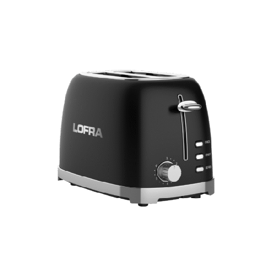 Lofra ITANM26E / 1 | Toaster 2 slices black matt 6 levels