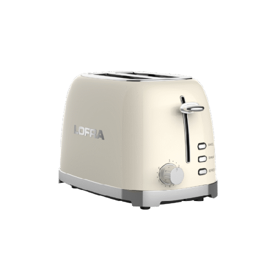 Lofra ITANM26E / 1 | Toaster 2 slices black matt 6 levels