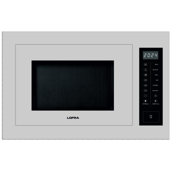 Lofra FMS6T25ME | Microondas profesional empotrado de acero inoxidable 25L