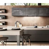 Cappa Elica Hidden 2.0 52 cm Nero Soft Touch | Classe A