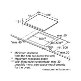 "Induktionskochplan Bosch Serie 8" 60 cm