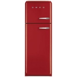 Smeg Fab30lr1 Double Door Refrigerator Freezer Red