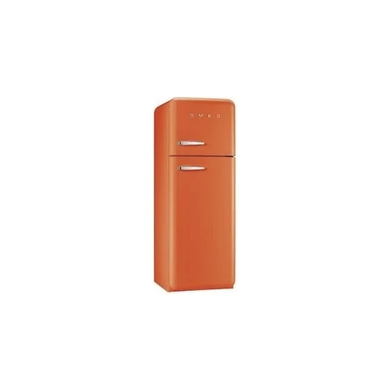 Smeg Réfrigérateur Double-Port Style 50's Orange