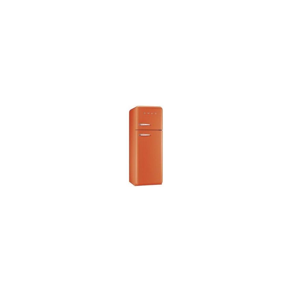 Smeg Réfrigérateur Double-Port Style 50's Orange
