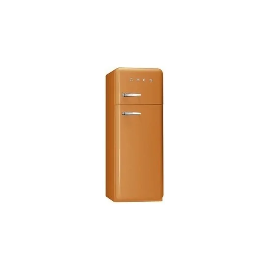 Smeg Réfrigérateur Double-Port Style 50's Orange