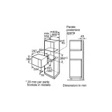 siémen en acier inoxydable IQ500 micro-ondes en acier inoxydable HF15M564