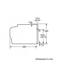 bosch CBG635BS1 acciaio inox  forno compatto